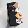 Per Sony Xperia XZ2 Compact H8324 H8314 Custodia Estetica Moda Gatto Carino Cartone Animato Antiurto Nero Silicone Morbido Sottile Cover Posteriore