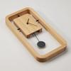 Wall Clock Brief Quartz Clocks Swingable Pendulum Times Creative Silent Loudspeaker Mute Watches Hours