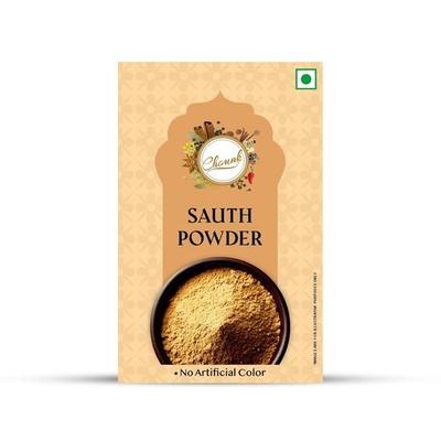 Chounk Dry Ginger Powder | Organic Sukku Powders | Adrak Powder with No Preservatives & No Additives | Sonth Powder 300g (Pack of 3 X 100g)