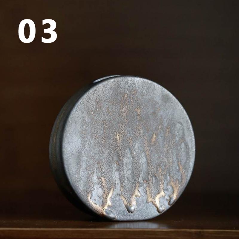 Japanese Abstract Ikebana Ceramic Vases Tea Ceremony Zen Meditation Decor Flower Frog Pottery Home Garden Kenzan Crafts