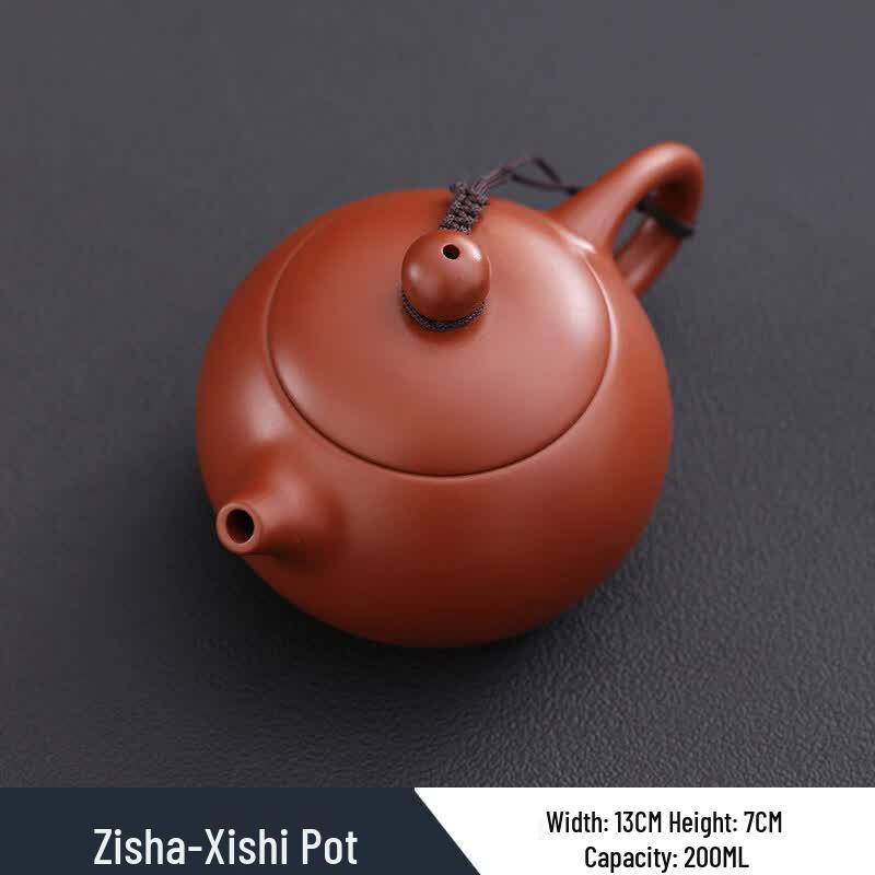 ZISIZ Dahongpao Purple Clay Teapot