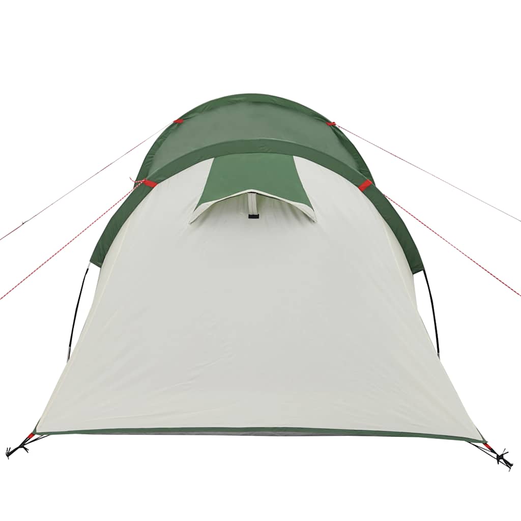 Vidaxl Tourist Tent, 3-Person, Tunnel, Green, Waterproof