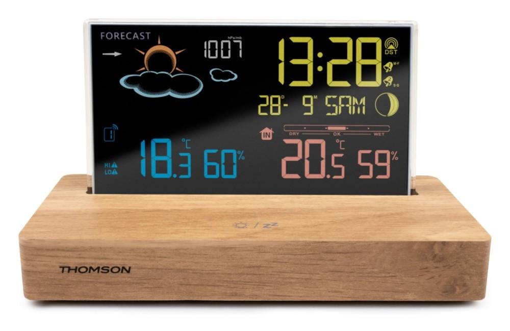 Thomson CT610 - meteorologická stanice s budíkem, Thomson