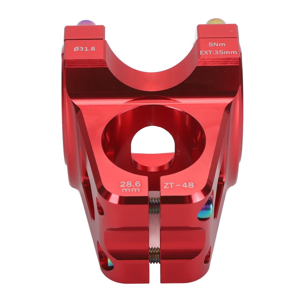 31.8mm Mountain Bike Stem Aluminum Alloy Lightweight Short Handlebar Stem for Replacement