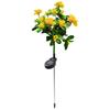New LED Waterproof Solar Azalea Flowers Lights Outdoor Landscape Light for Lawn Patio Garden Path Decorative Lighting Lamp