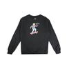 New Balance X DOE Sweatshirts Men's Black Crew Neck Moderate Regular NCA47111-BK