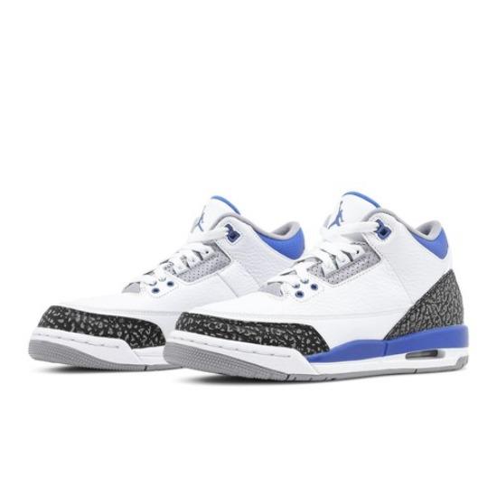 Air Jordan 3 Retro GS Racer Blue 398614-145 EU 37.5