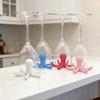 Octopus-Shaped 3D Printed Water Cup Drying Rack and Glass Holder