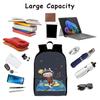 Backpack, with Multiple Organizational Compartments, Fits 15.6 Inch Notebook, for Travel, Teen, Business Work K721