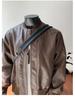 Men's American Retro Leather Jacket: Heavyweight, High-End Cool, Short Stand-Up Collar Bomber for Spring & Autumn