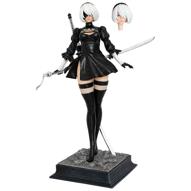Anime NieR: Automata YoRHa No. 2 Type B Girls Toy PVC Action Figure Toy Model Doll