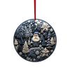 American Christmas Ornaments: Snowman, Elk, and Christmas Tree Decorations