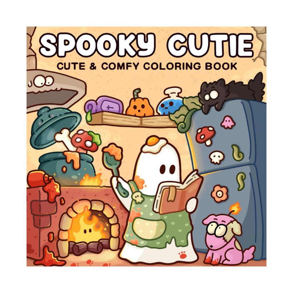 Halloween Coloring Book, Cute Drawing Book