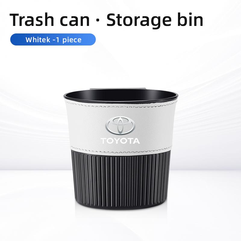 Suitable for Toyota Highlander Car Trash Can Camry Corolla Car Umbrella Storage Box Door Water Cup Holder