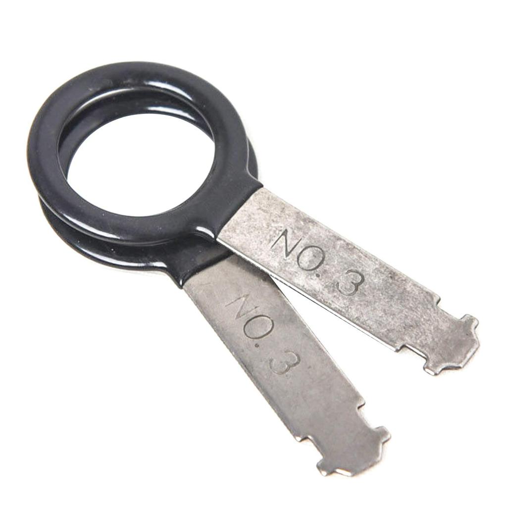 HFS(R) Autoradio Ausbauwerkzeug 20 Stück Autoradio Schlüssel Audio Umwandlung Auto Armaturenbrett