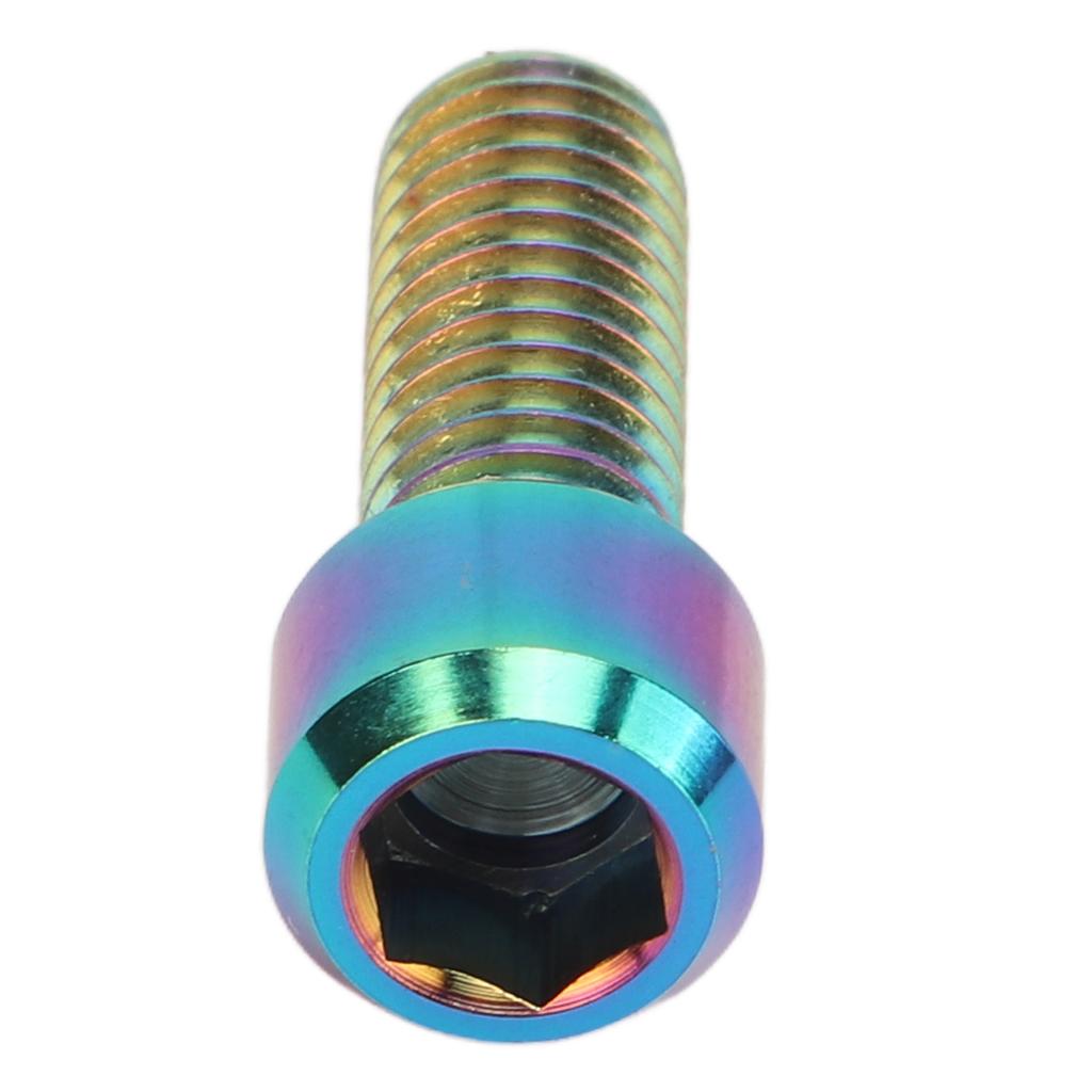 4Pcs Mountian Bike Brake Screws   Alloy M6 16mm Bike Disc Brake Clamp   Fixed Screw   Accessories