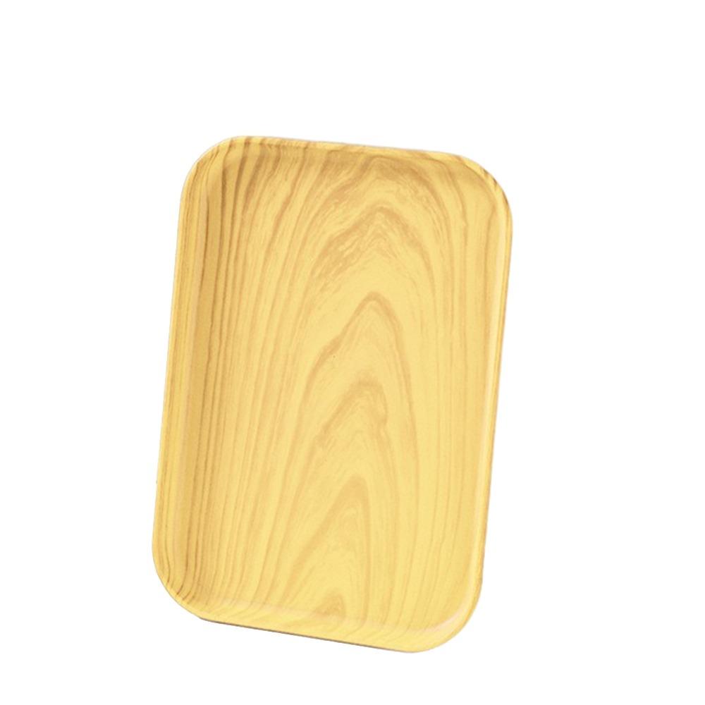 New Rectangular Pallet Plastic Nordic Style Food Bread Pan Dessert Pallet Household