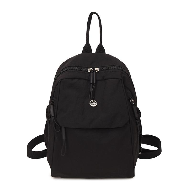 Schoolbag1011 New Multifunctional Breast Bag Backpack Versatile Casual Shoulder Bag Lightweight Large Capacity Simple Satchel Women's Bag