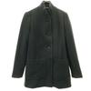 Cashmere Blend Wool Coat Khaki Women Used