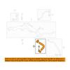 Car HVAC Heater Hose 21204AB230 18661 For Subaru Forester Impreza Legacy WRX PCV 2011-2018 PCV Hose Connector 16070467