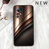 Artistic metal style pattern For Xiaomi Mi 15 14 13 13T 12 12T 12S 11 11i 11T Pro Ultra Lite 5G Black Soft Phone Case