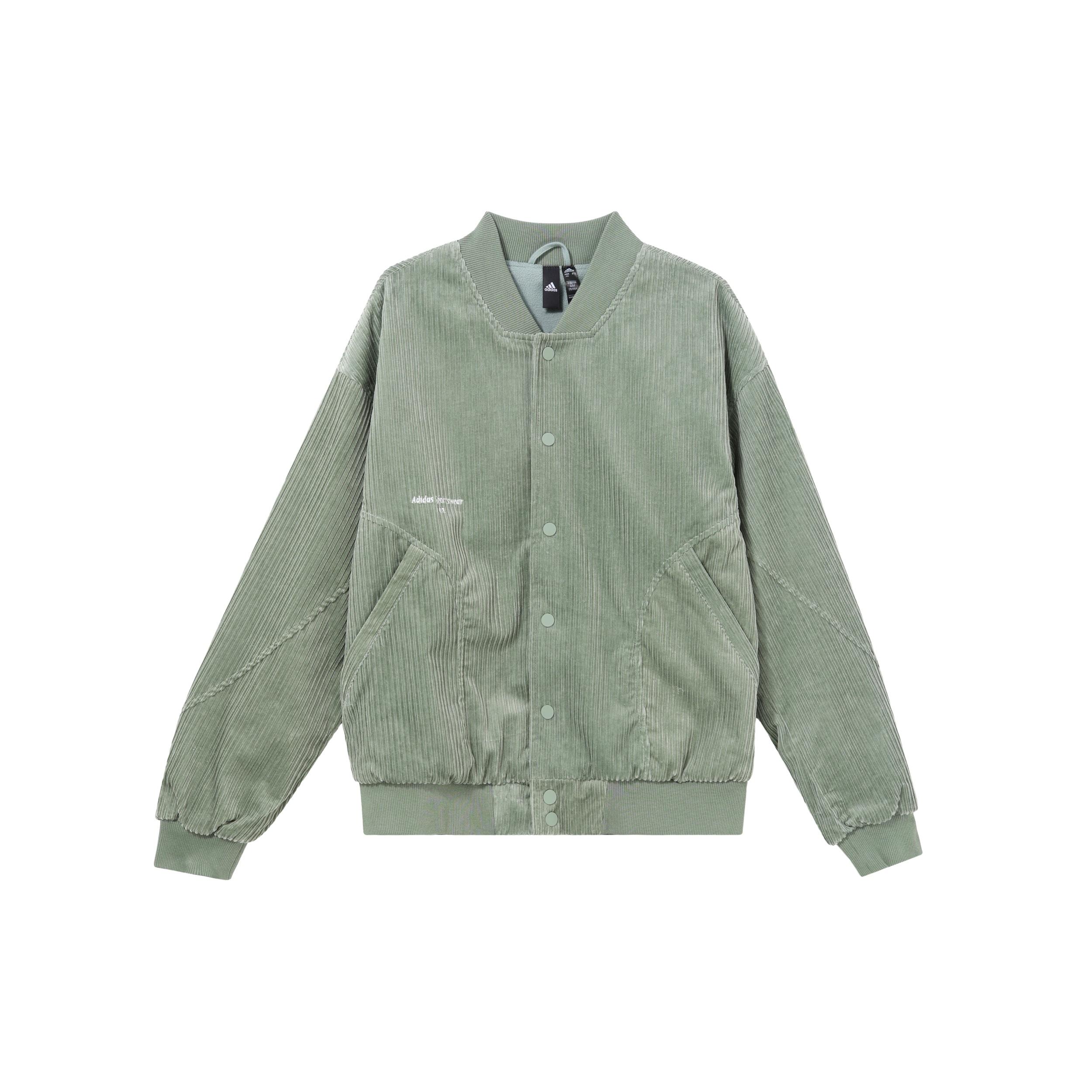 adidas Sportswear Lounge Jacket Asia Sizing Green Men s IQ1389 XL