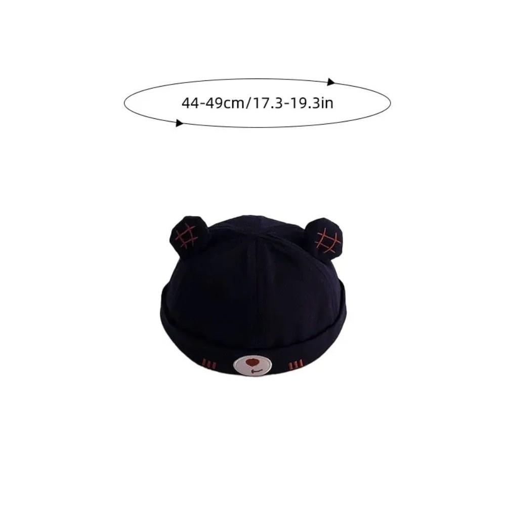 Adjustable Baby Docker Cap Bear Ear Sun Hat New Kids Beanie Cap Spring Summer