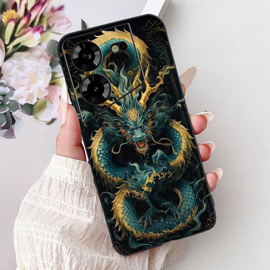 For Tecno Pova 5 Case LH7n Cute Fashion Pattern Cover Soft TPU Phone Cases For Tecno Pova 5 Pro LH8n Pova5 Pro Back Cover Bumper