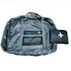 Foldable Large-Capacity Storage Bag with Printed Logo, Trolley Attachment, and Portable Design for Gym and Travel