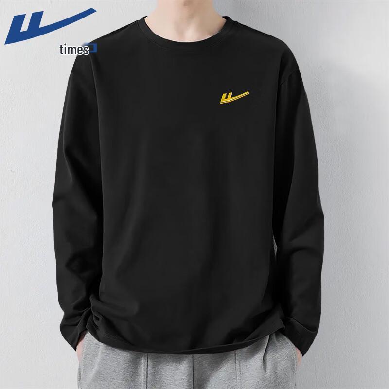 Warrior Men s Pure Cotton Long Sleeve Logo T-Shirt XL