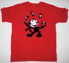 HOT Felix The Cat RED Cotton All size S-5XL Gift For Fans T-shirt TA259 Unisex T-Shirt