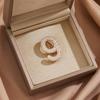 0-9 Number Brooches For Women Unisex  Pearl Party Causal Clothes Pins Gifts Jewelry Trendy Accessories
