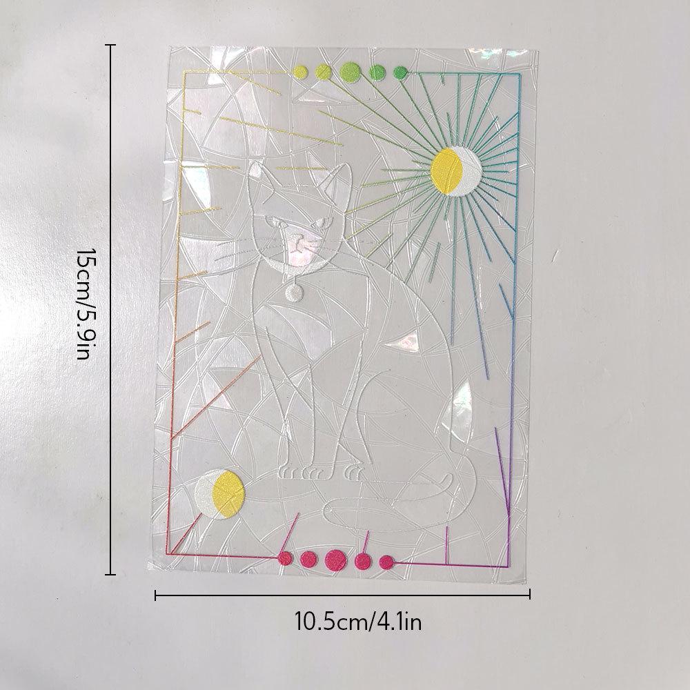 Sun Catcher Rainbow Projection Prism Electrostatic Glass Sticker