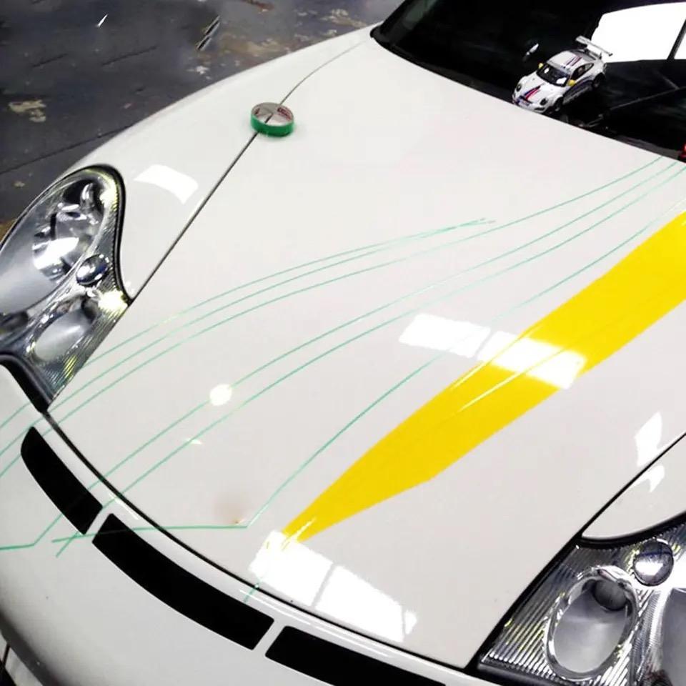 5/10/50M Vinyl Wrap Řezací páska se škrabkou Auto Sticker Detail okraje Páska Design Line Nástroj pro automatické tvarování pro fólii Wrap Tape