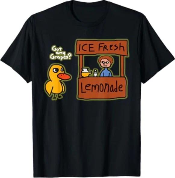 Ice Fresh Lemonade Shirt Duck Funny Got Any Grapes Love Gift T-Shirt M