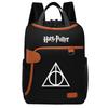 Large Capacity Schoolbag with Shoulder Strap; Student Three-piece Pencil Case Set