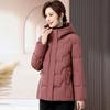 New Winter Cotton Jacket for Women Korean Style Fashion Stand Collar Small Cotton Jacket Slim Down Cotton Jacket