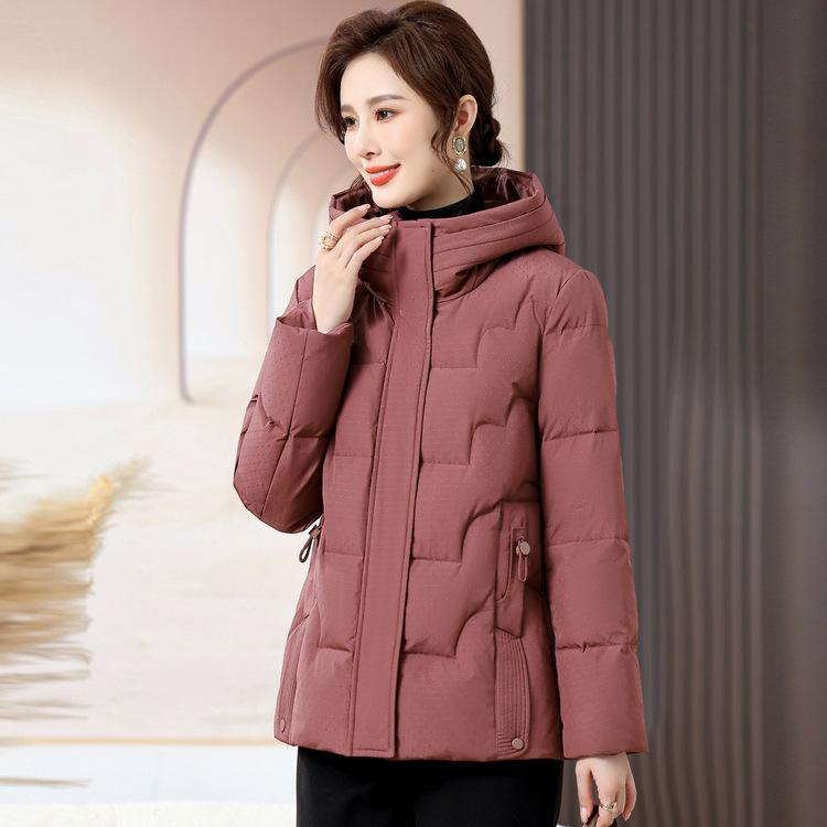 New Winter Cotton Jacket for Women Korean Style Fashion Stand Collar Small Cotton Jacket Slim Down Cotton Jacket