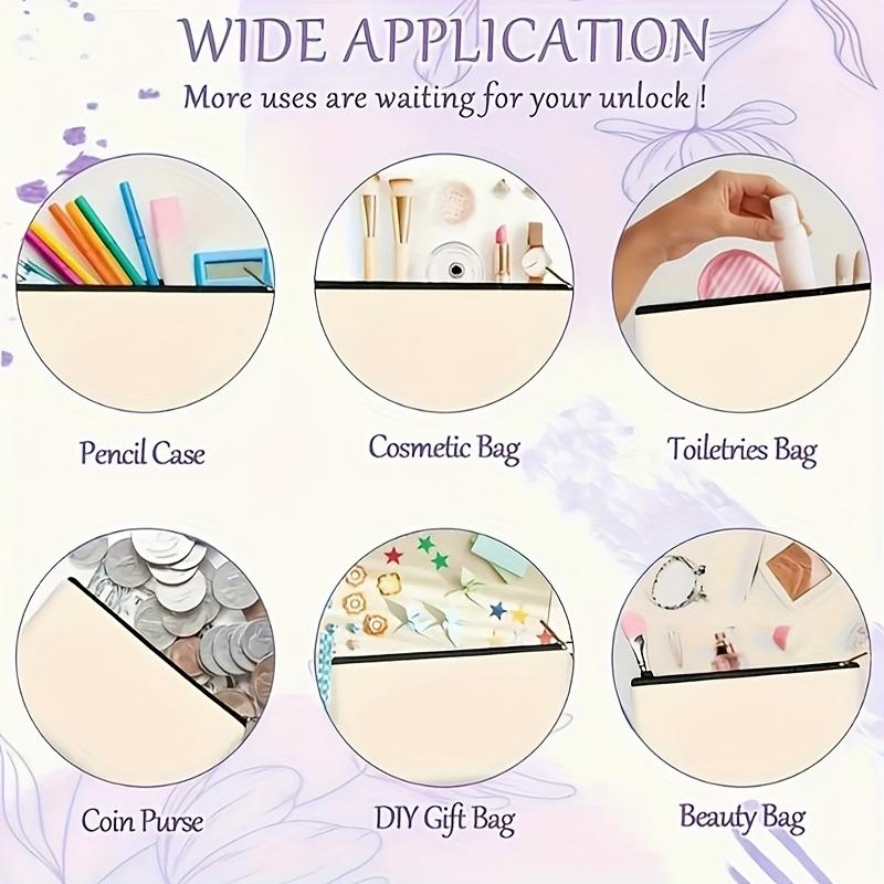 Fruit Design Makeup Bag – Machine Washable, Durable Travel Pouch for Cosmetics, Pencils, or Snacks, Fun and Portable Gift