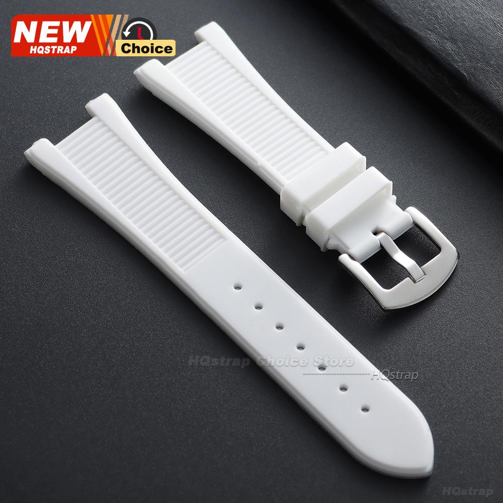 25x13mm Silicone Strap for Patek Philippe Watch Band Series 5711/5712/5980 Women Men Waterproof Bracelet Sport Rubber Wristband