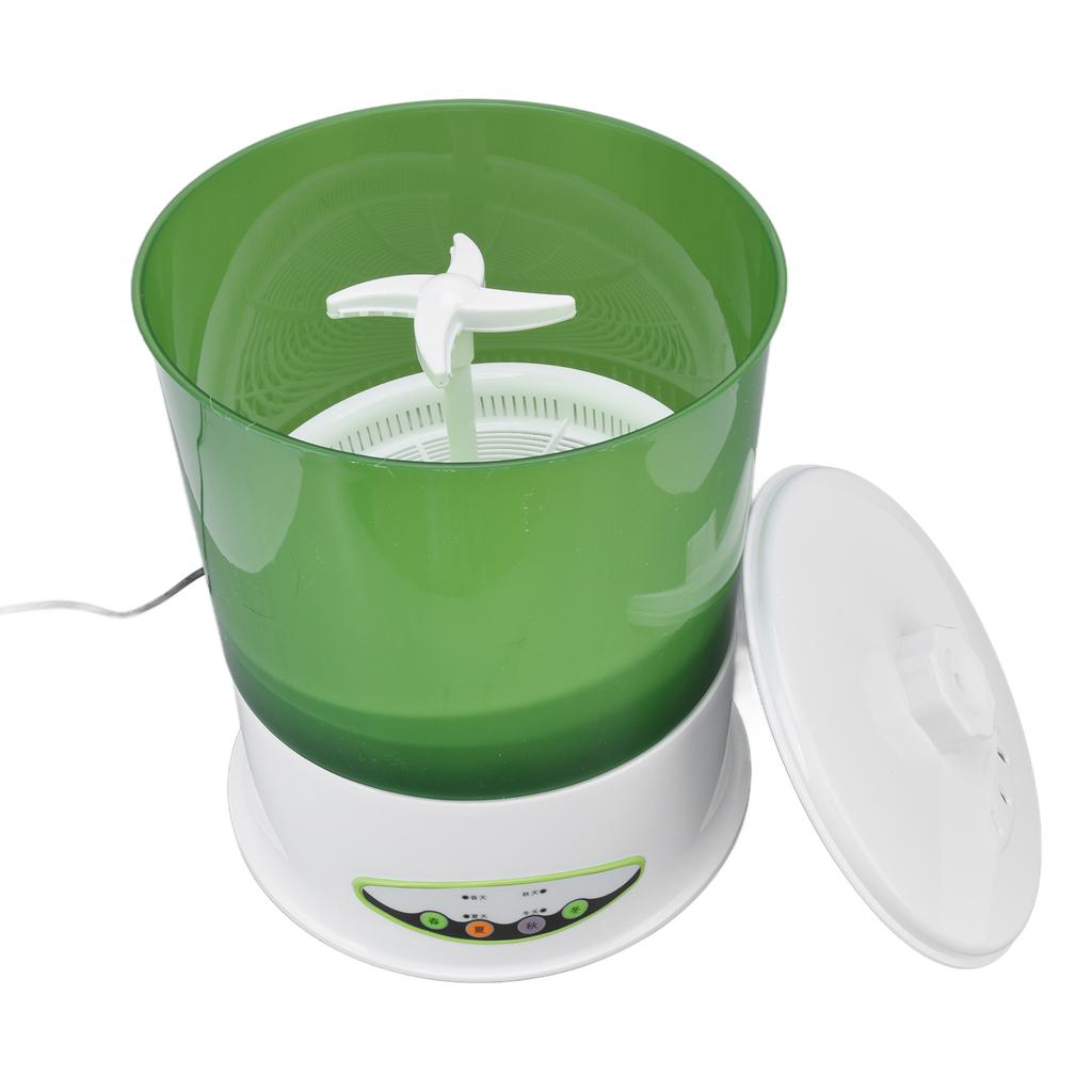 Automatický stroj na klíčky fazolí s vysokou kapacitou, 2 vrstvy, elektrický nakličovač semen pro vojtěšku, kukuřici