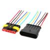 2 Sets 456 Pin Car Waterproof Electrical Connector Plug with Wire Cable6P