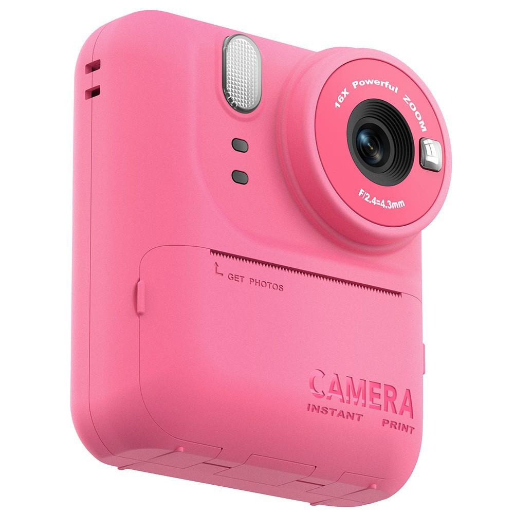 New 1080P HD Kids Print Camera Instant Photo Camera Thermal Paper Print Outdoor Photo Trip Birthday Gift Cameras