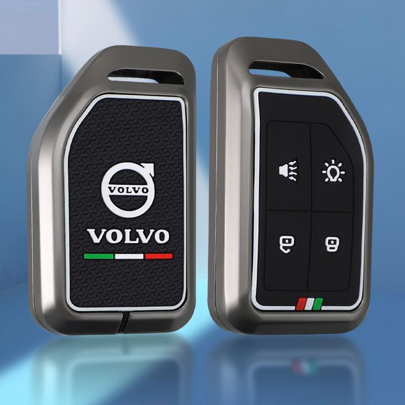 Luminous Car Key Case Full Cover Protector Shell Holder For Volvo FH16 RC FM EVRO 6 Fh CARGO 555 FM Heavy Truck Auto Accessories