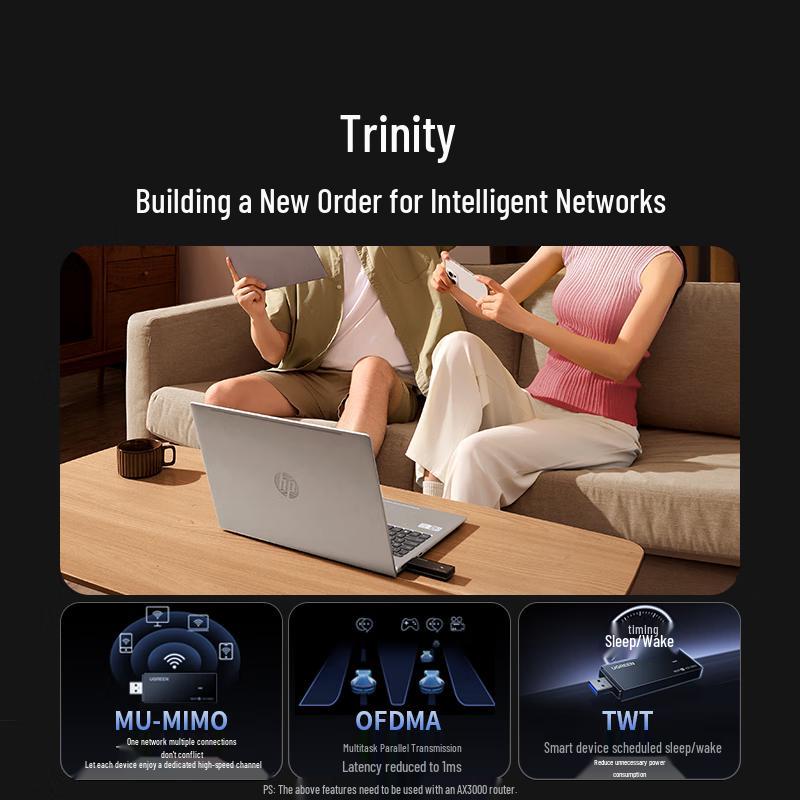 UGREEN AX3000 USB WiFi 6 Wireless Adapter