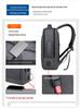 Men's Expandable Water-Resistant Business Laptop Backpack with Large Capacity for Students
