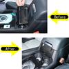 ABS Car Central Control Armrest Box Front Trim Panel Stickers For Land Rover Discovery 4 2010-2016 Car Accessories