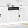 VidaXL Dishwasher Panel Lucca White Engineered Wood 853897