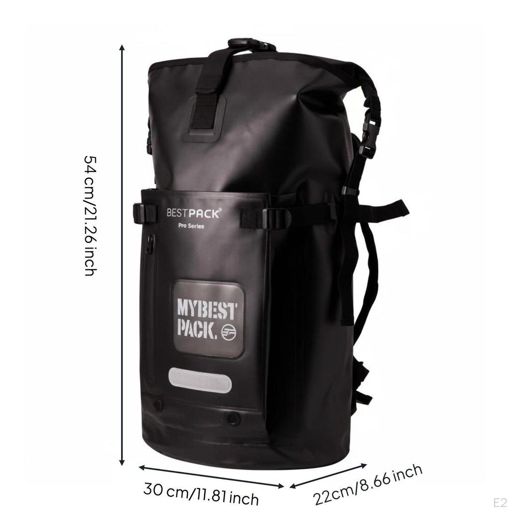 45 L Fins Bag 45Liter Capacity Fin Equipment Travel Friendly Dive Backpack for Divers, Camping,