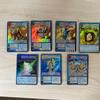 Used Old Digimon Cards Ancient Greymon, Seraphimon, and Others 6-piece Set